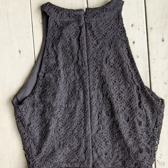 NWT Massimo Black Lace Dress Fit and Flare - Picture 8 of 8